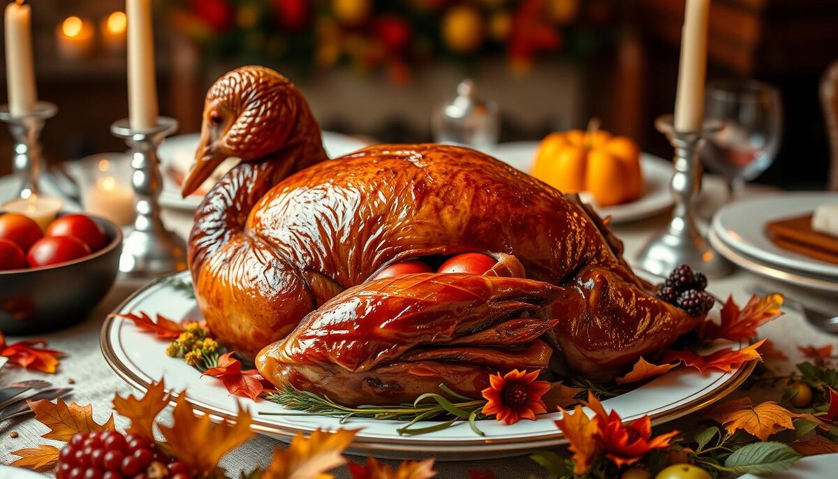 Гусь с яблоками в рукаве в духовке: рецепт на праздничный стол🥂