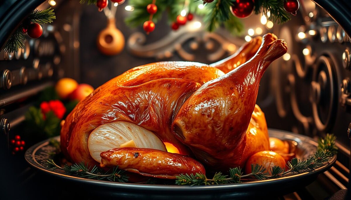 🦢Гусь с яблоками в рукаве в духовке: рецепт на праздничный стол🥂