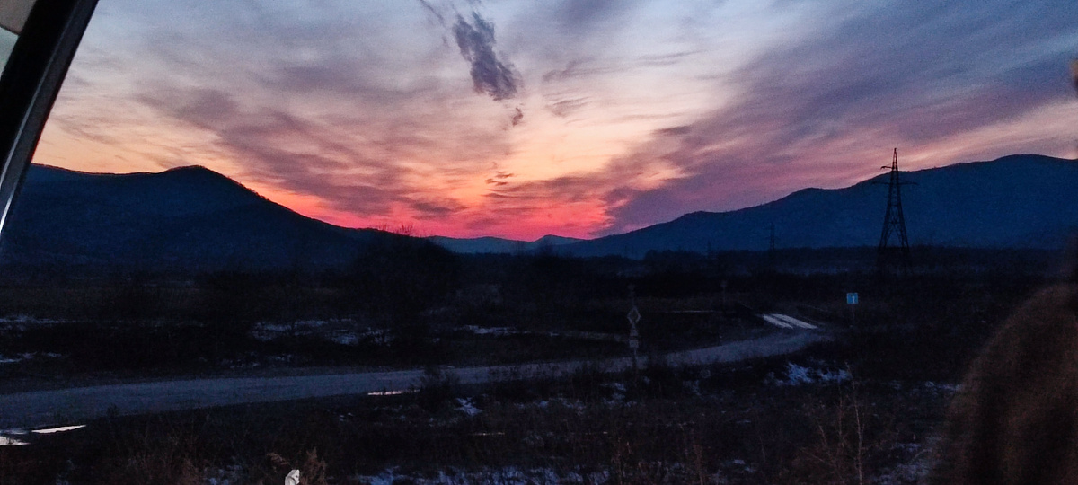 Закат на Рудной Пристани