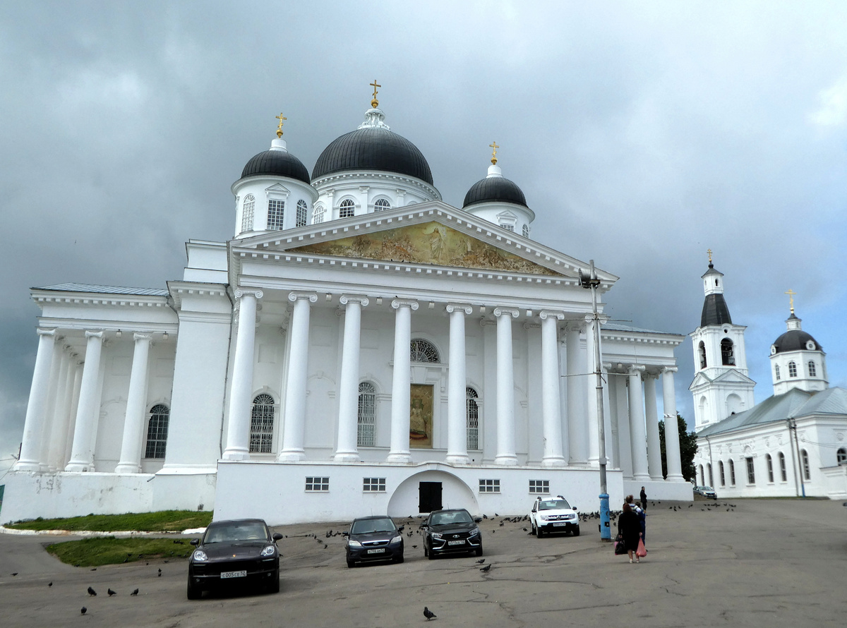 Арзамас. Соборная площадь (июль 2018 г.)