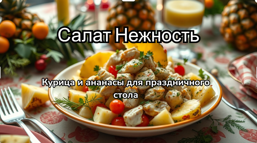 Салат Нежность