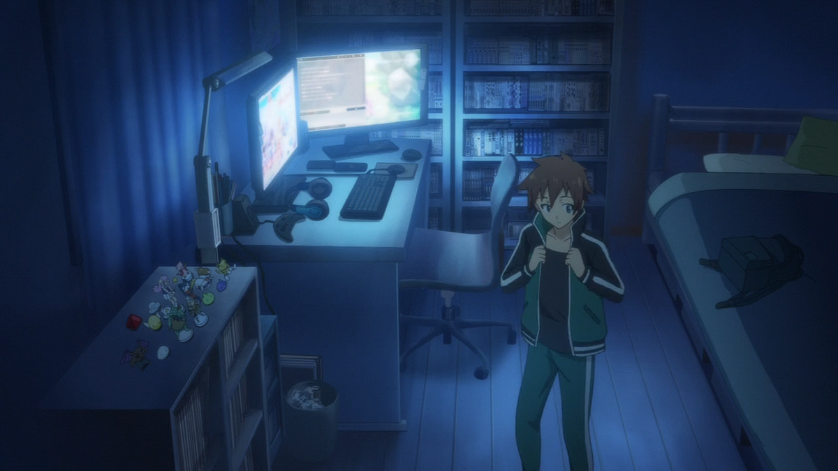 Удачи в походе за игрой, Кадзума ["Коносуба"]