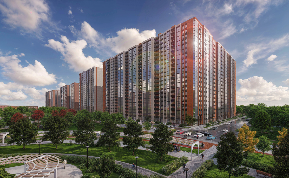 Рендеры ЖК "Образцово" листай право 