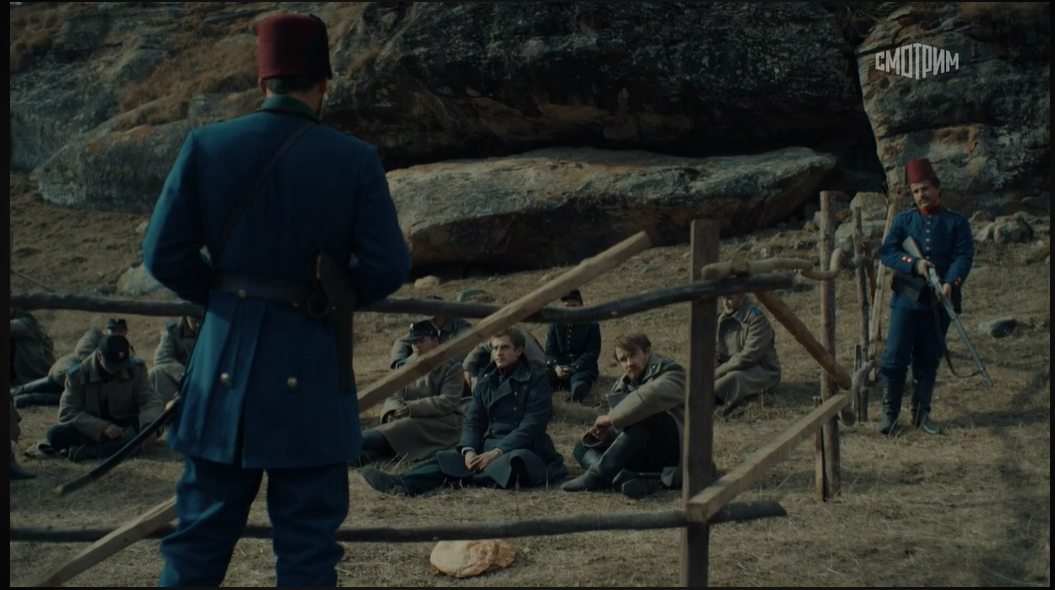 В лагере пленных - Сериал "Княжна милосердия"