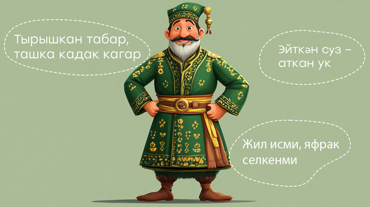 Татарские пословицы, их значение и русские аналоги