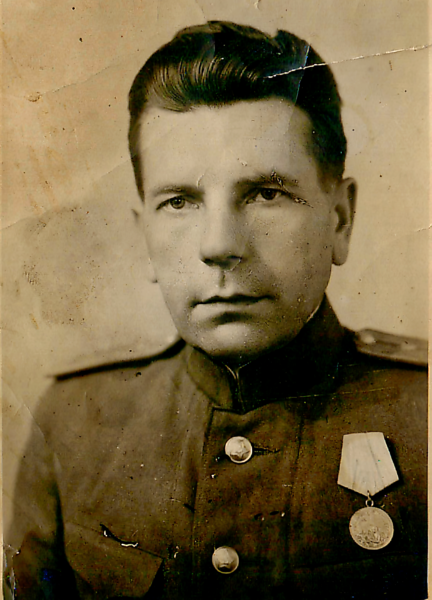 Мельников Борис Степанович, портрет 1943 года 