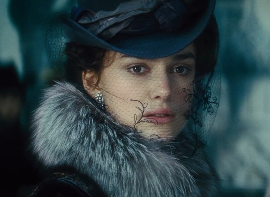 Кира Найтли в роли Анны Карениной в фильме "Анна Каренина" 2012 г. по одноименному роману Л. Н. Толстого