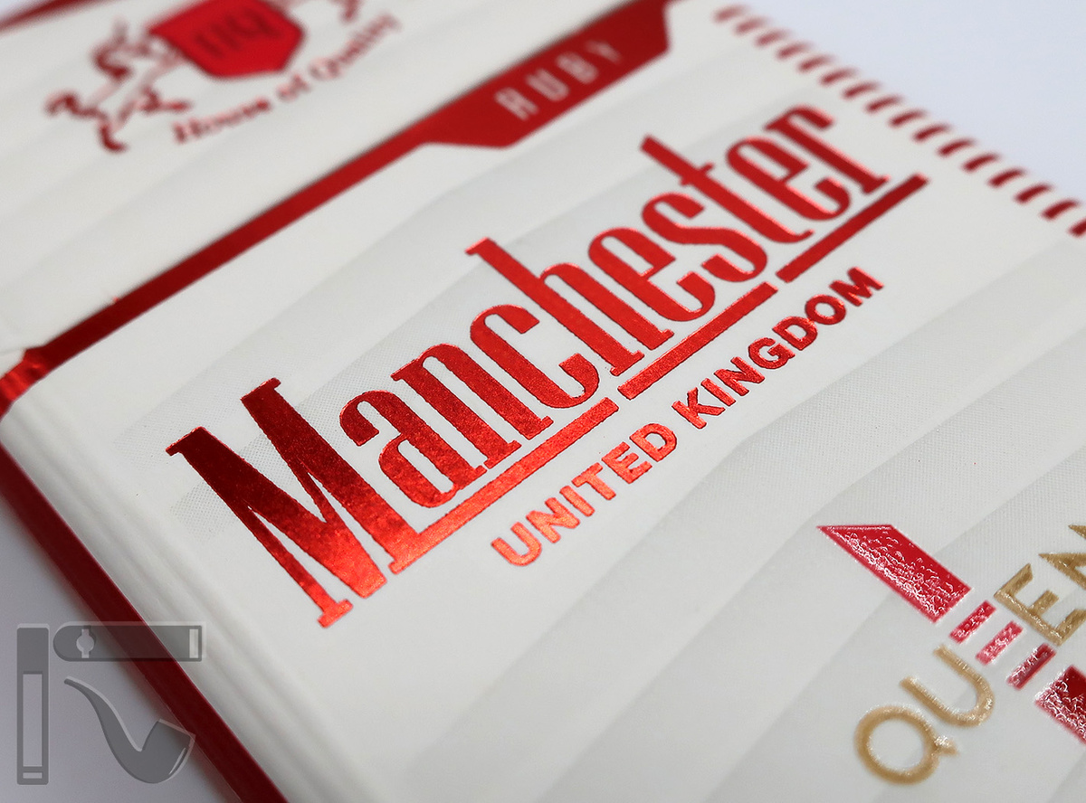 Сигареты Manchester Ruby. Фото: © канал "Уголок Курильщика"