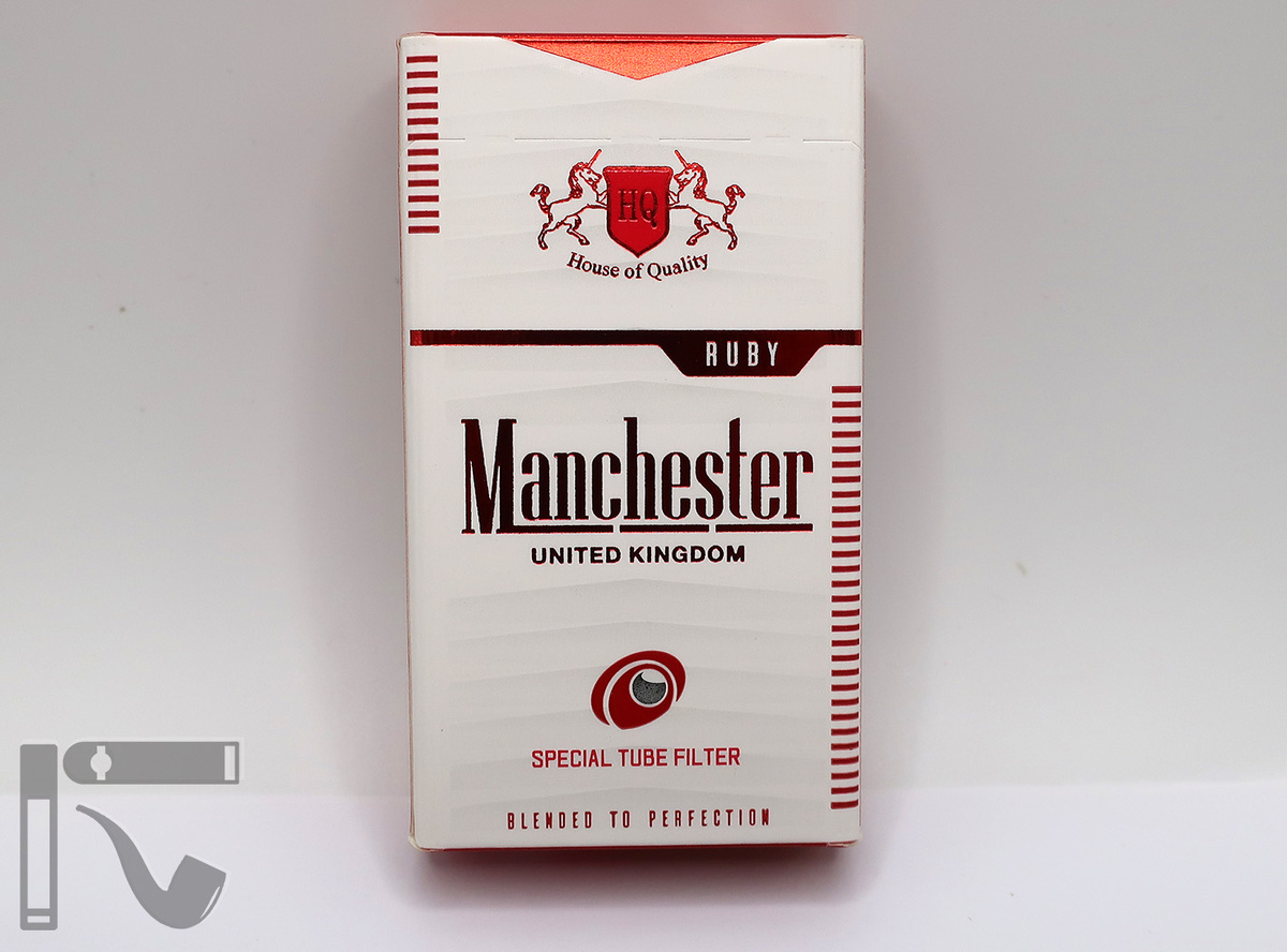 Сигареты Manchester Ruby. Фото: © канал "Уголок Курильщика"