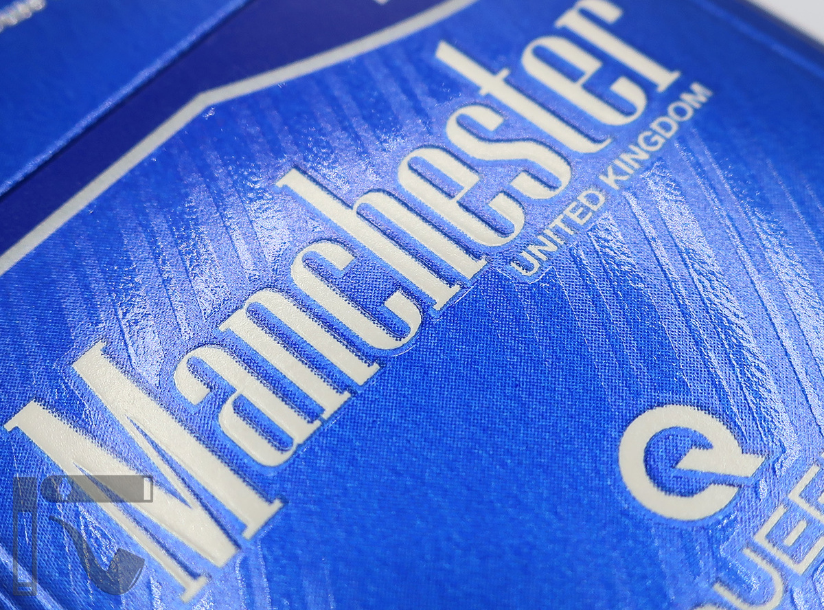 Сигареты Manchester Blue. Фото: © канал "Уголок Курильщика"