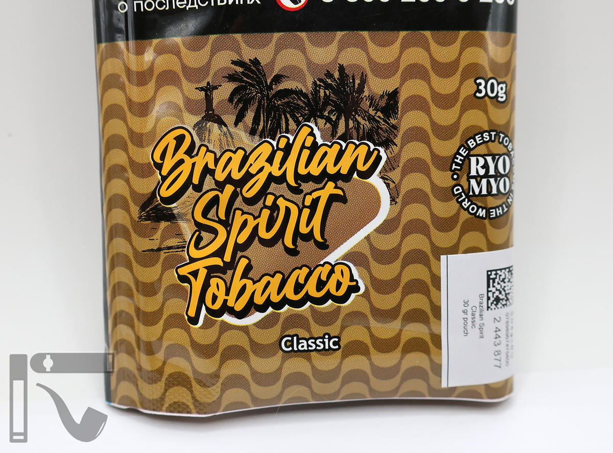 Табак Brazilian Spirit Classic. Фото: © канал "Уголок Курильщика"