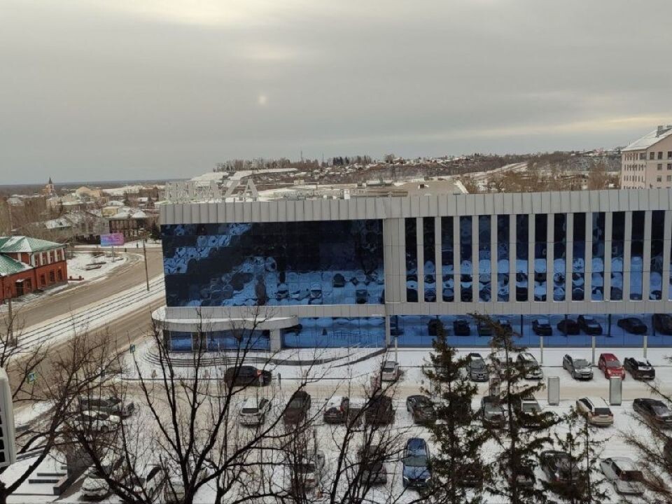    Заснеженный Барнаул. Ноябрь, 2024. Источник: читательница "Толка"