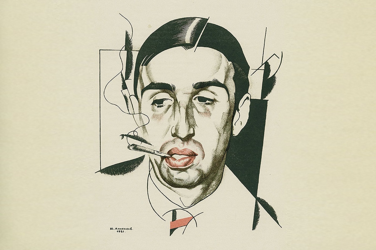    Ю. Анненков. Портрет Георгия Иванова. 1921 г. / wikipedia.org