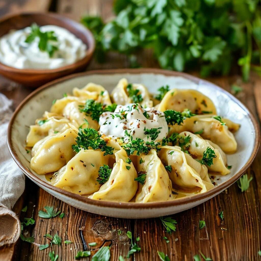 Вареники с картошкой 