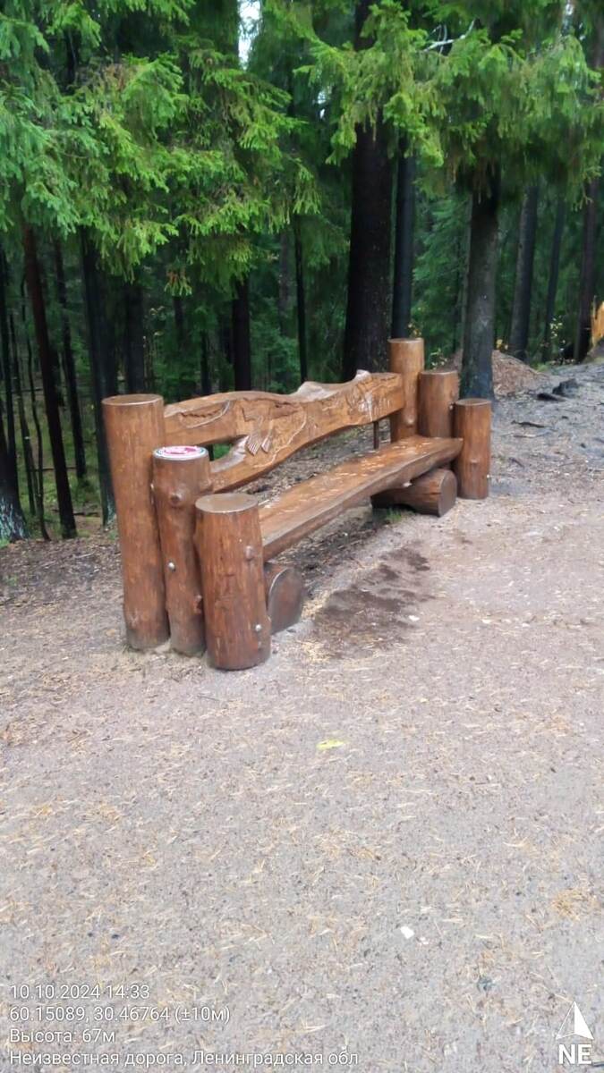 Сказочная скамейка