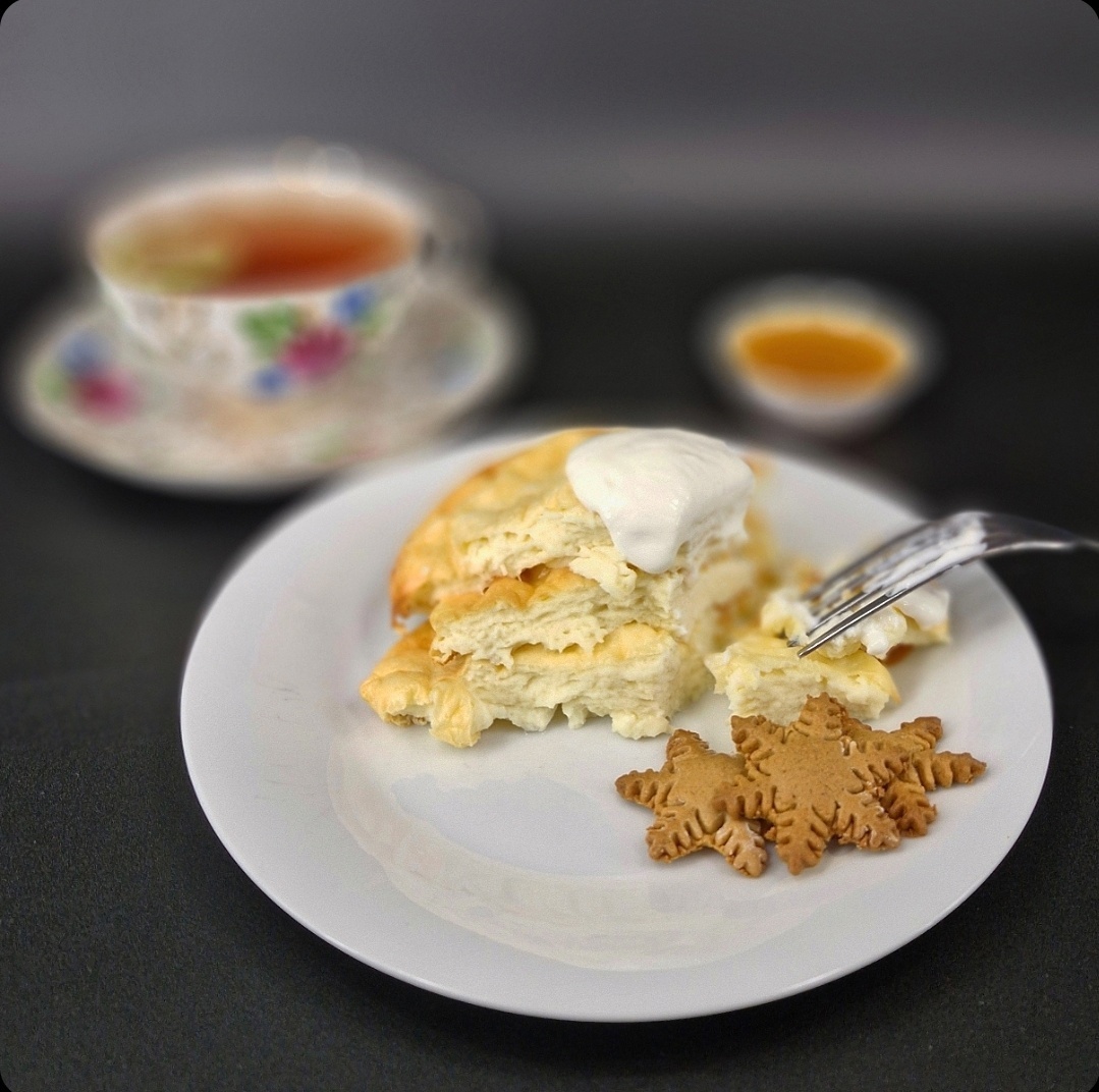 Воскресный завтрак. Фото автора.