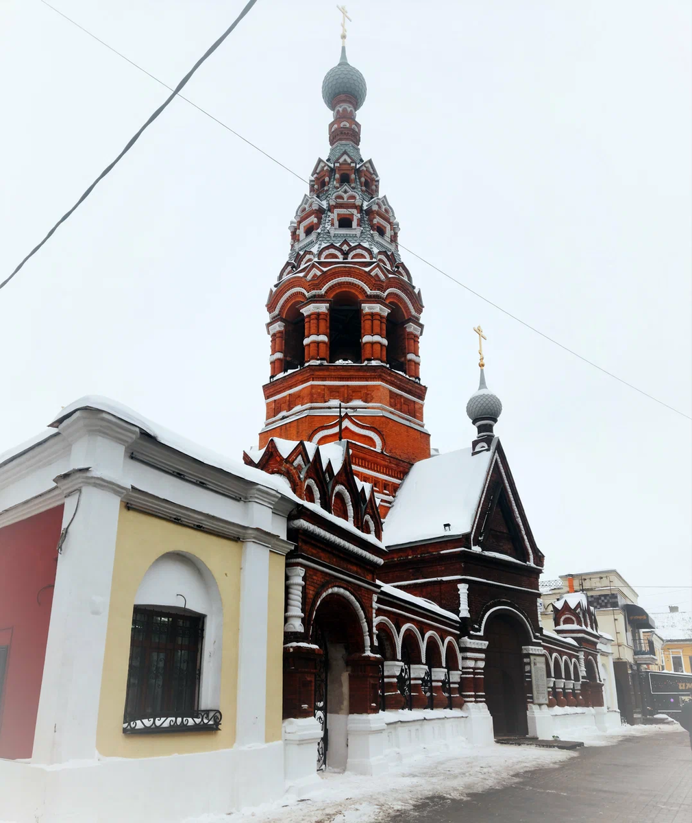 Сретенская церковь г. Ярославль, вид снаружи (Фото - Гузов Евгений, 2023 г).