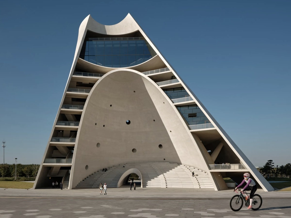    В Китае построили смотровую башню с функцией солнечных часов [ФОТО]