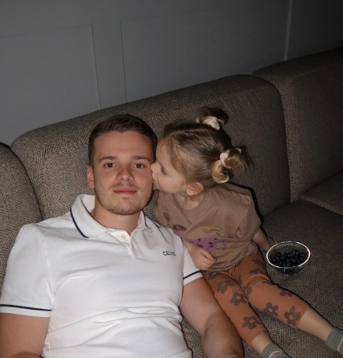 Арсений Шульгин с дочкой Селин. Фото: соцсети