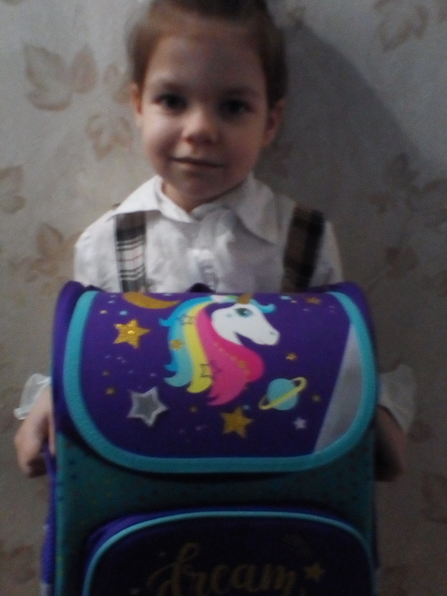 Ника-первоклашка, 1 сентября 2020 года