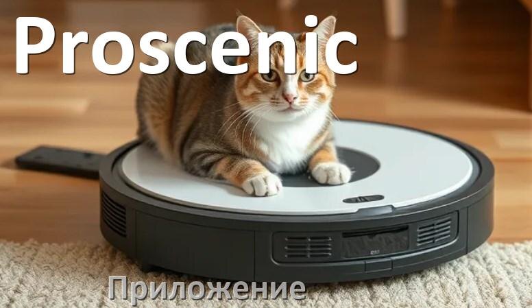 
Приложение для робота-пылесоса Proscenic на русском для настройки, управления, подключения
