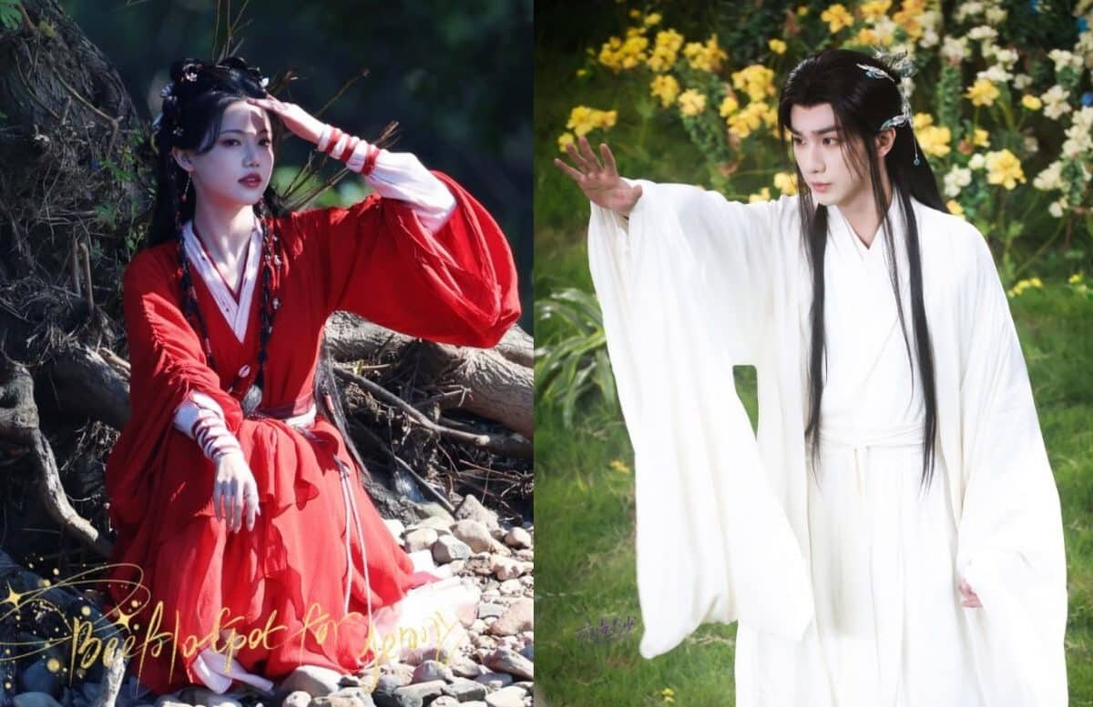    Фото со съёмок дорамы