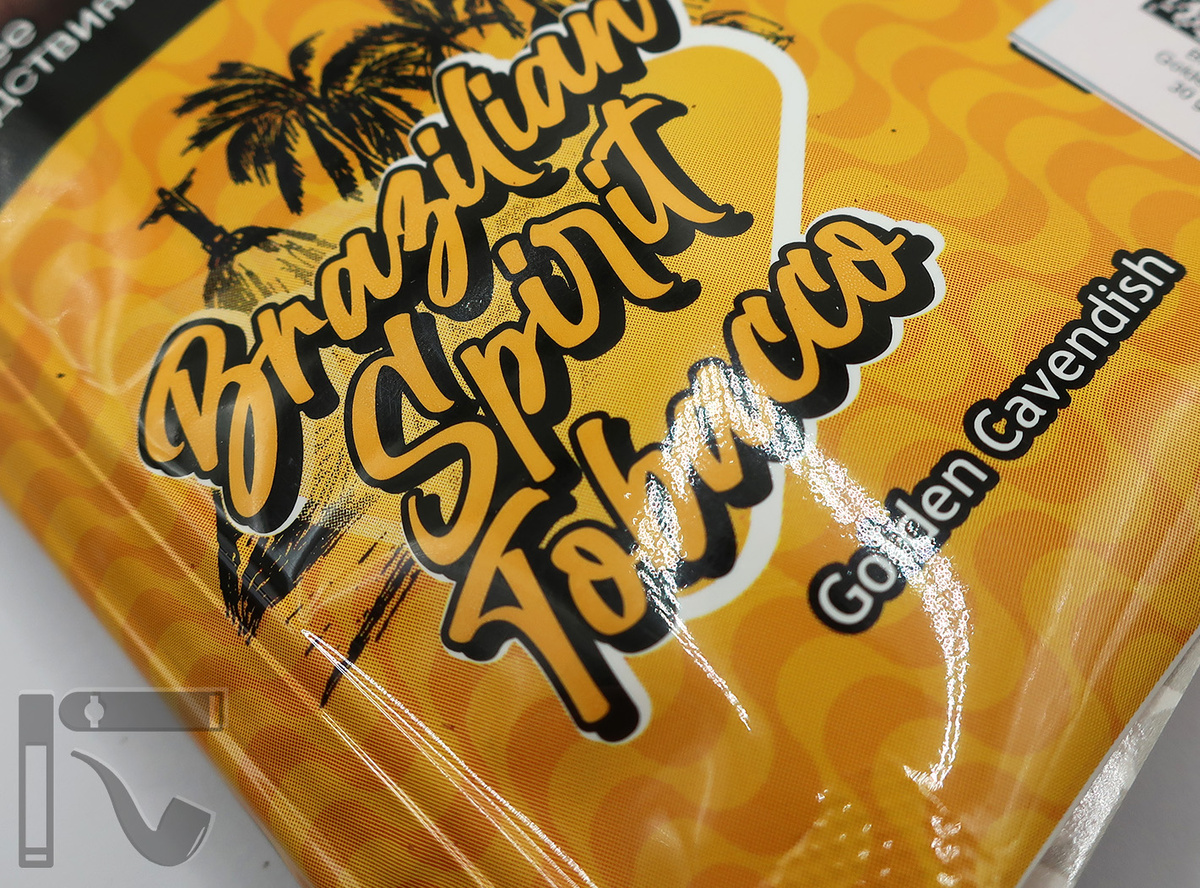 Табак для самокруток Brazilian Spirit Golden Cavendish. Фото:©канал "Уголок Курильщика"