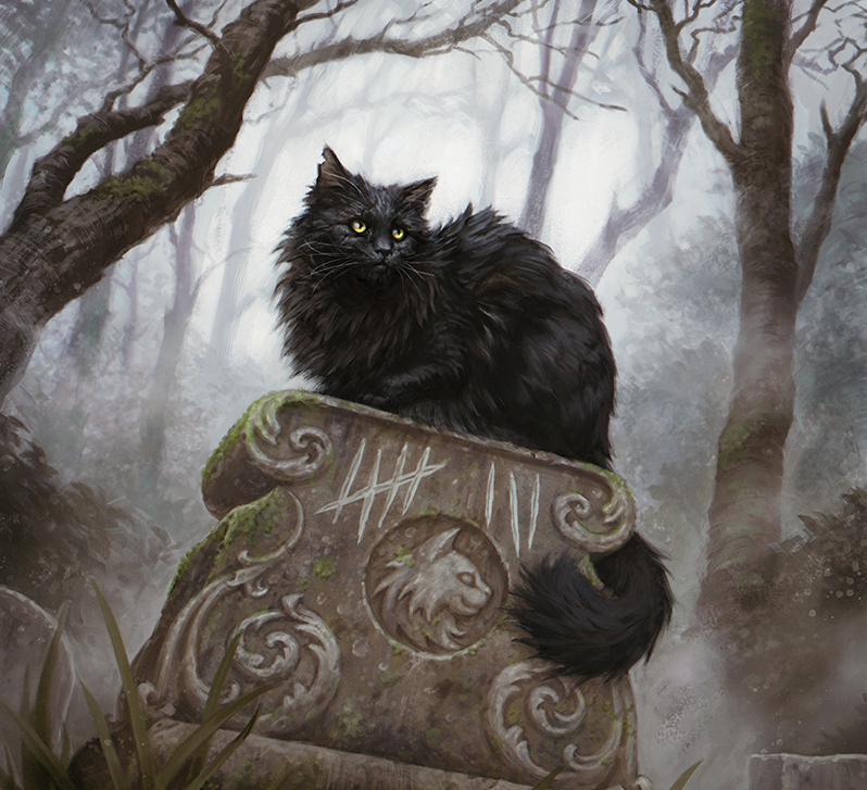 Nine-Lives Familiar (Foundations) - art by Xabi Gaztelua