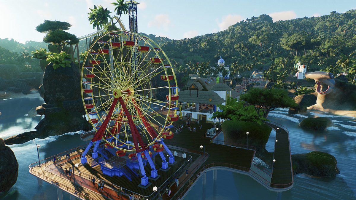 Скриншот из игры "Planet Coaster 2"