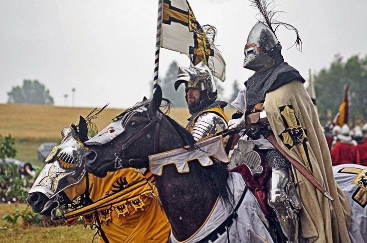 Рыцари Столетней войны.