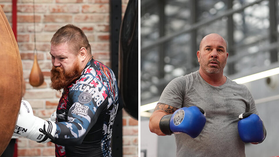     Дацик и Гаверн готовятся к поединку "Бойцовского клуба РЕН ТВ" Использованные материалы: ИЗВЕСТИЯ/Дмитрий Коротаев