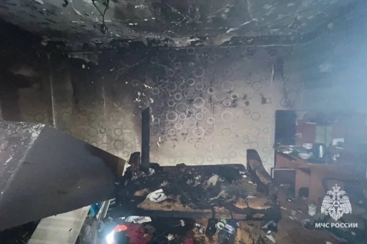    В Уфе мужчина погиб при пожаре в собственной квартире
