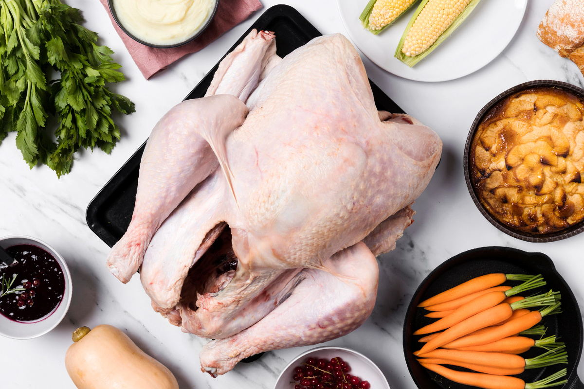 Индейка (изображение с freepik.com)  