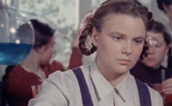 Нина Иванова в фильме "Киевлянка" (1958, 1960) 
