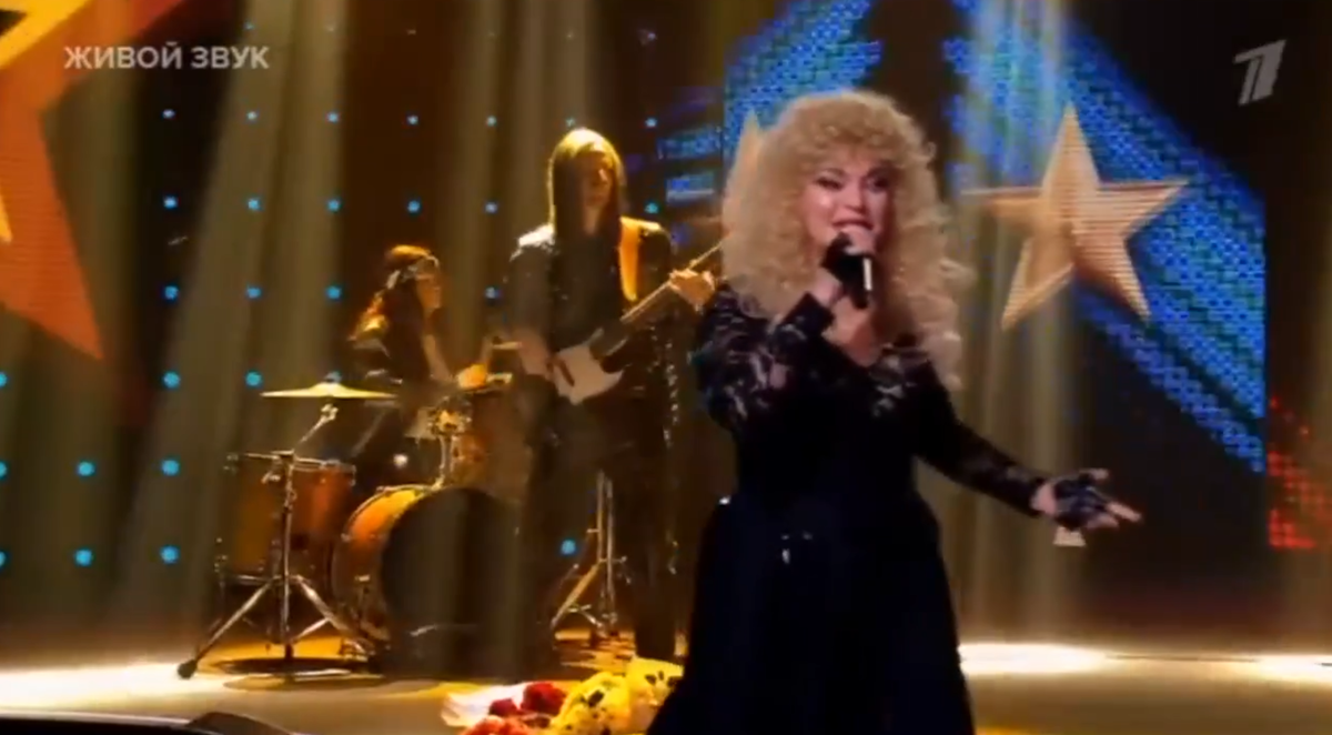 Фото-кадр из шоу "точь в точь" 