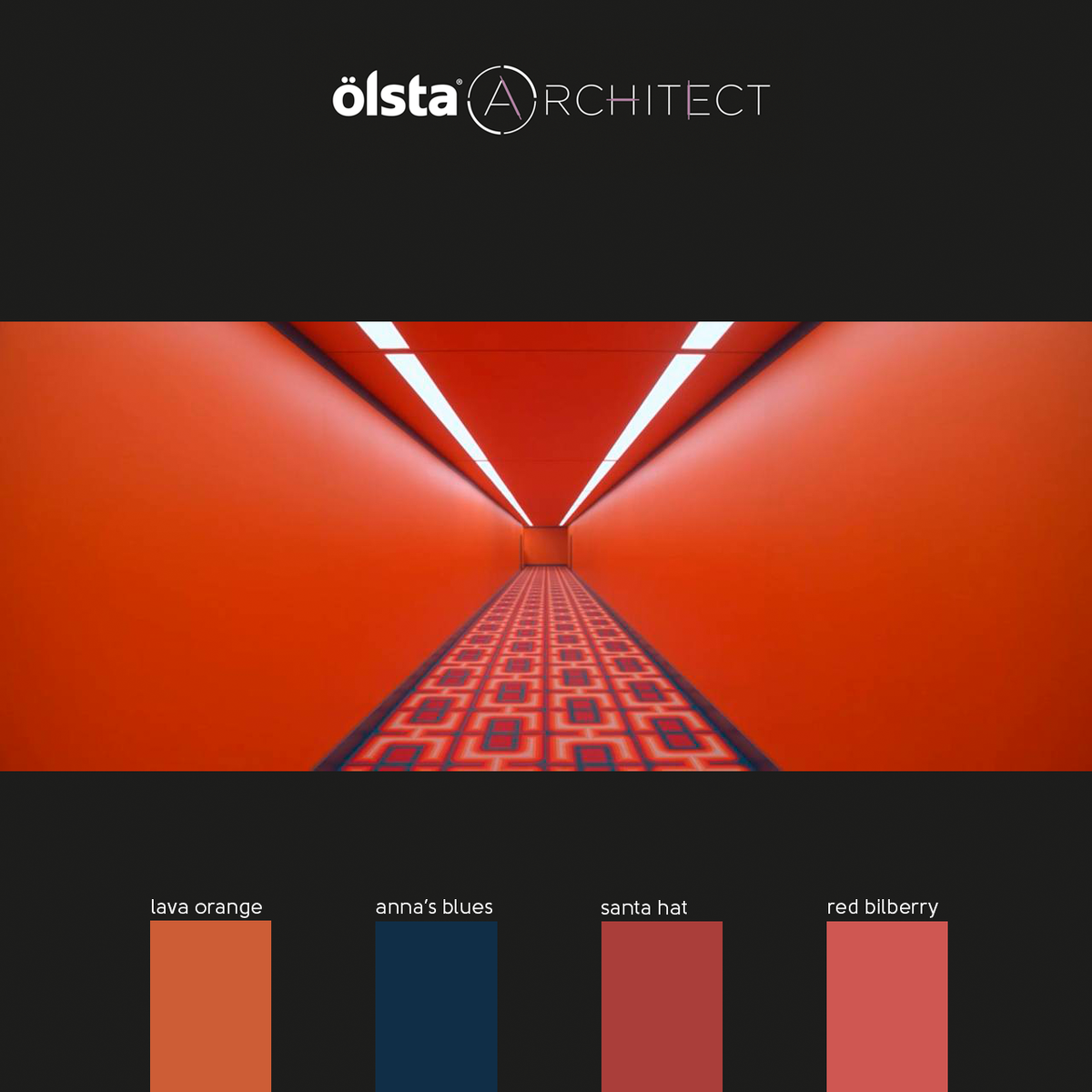 Вдохновение для палитры Olsta Architect — «Субстанция», 2024