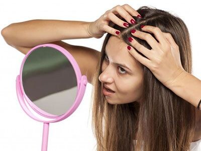 Перхоть и прыщи