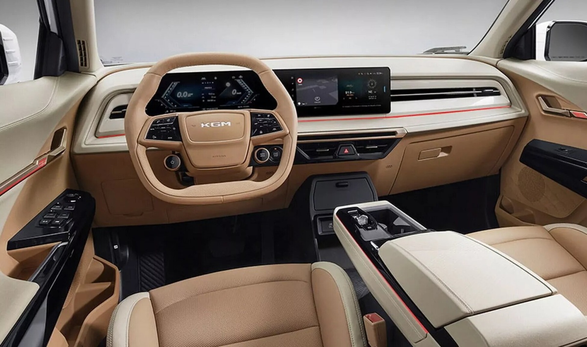 Салон автомобиля KGM