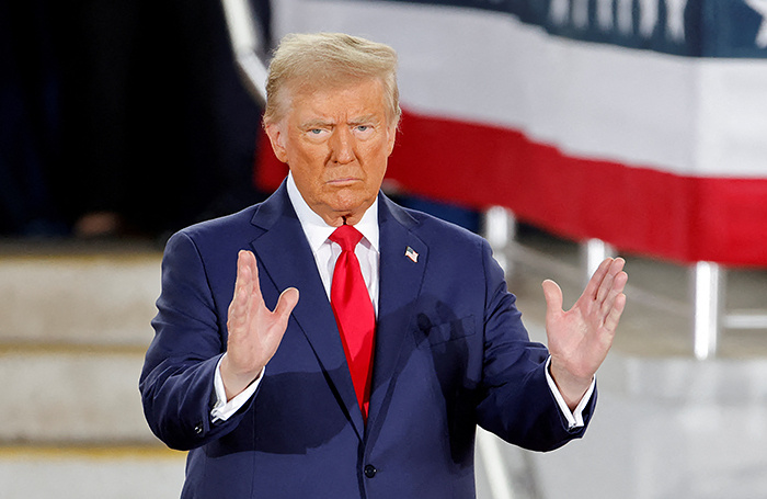    Дональд Трамп.Jonathan Drake/Reuters