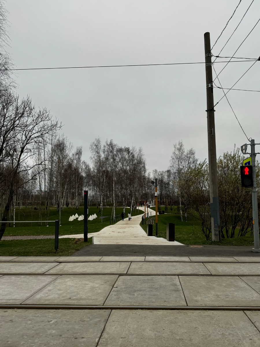 Дорога в сквер