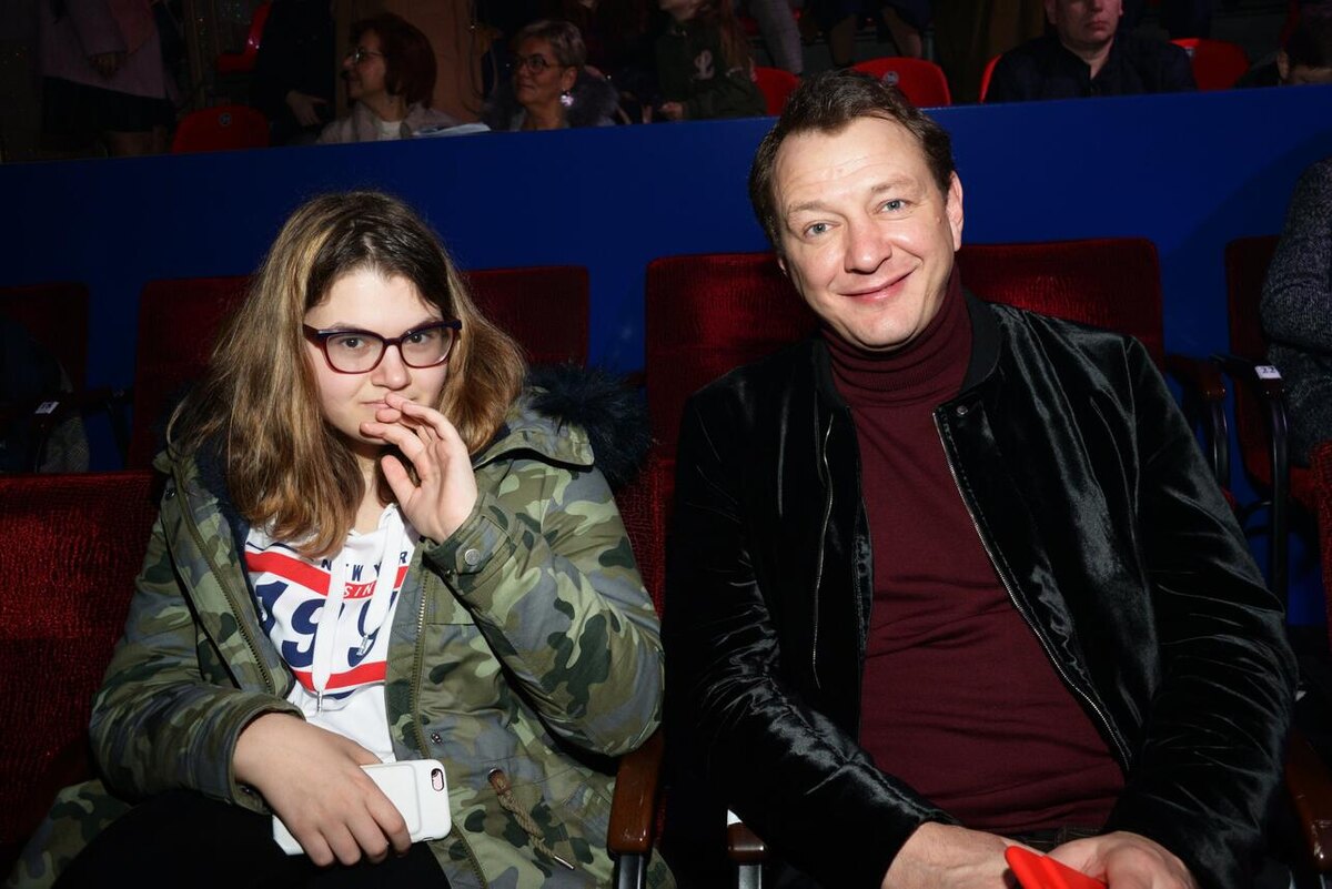    Марат Башаров с дочерью Амели © Anatoly Lomokhov/globallookpress.com