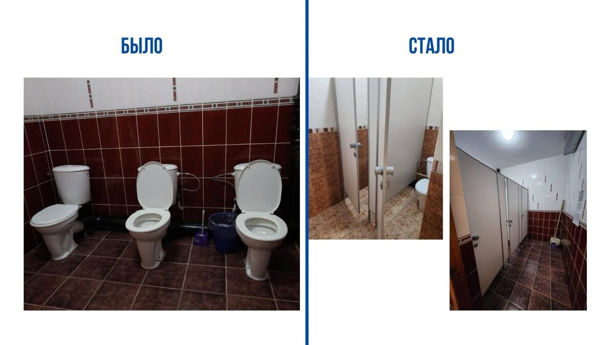    В школьном туалете Пыть-Яха установили перегородки после вмешательства омбудсмена