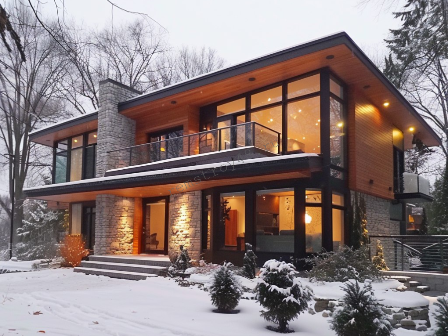 Устойчивость фасадов к зимним условиям: как защитить фасад от холода и снега