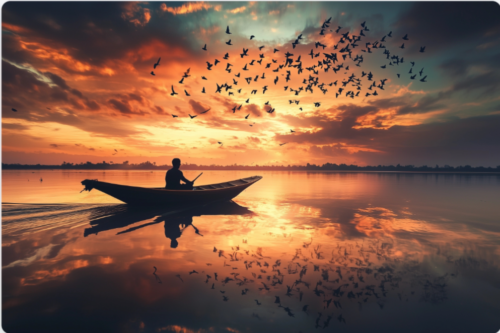 Изображение: Midjourney. Как быстро успокоиться