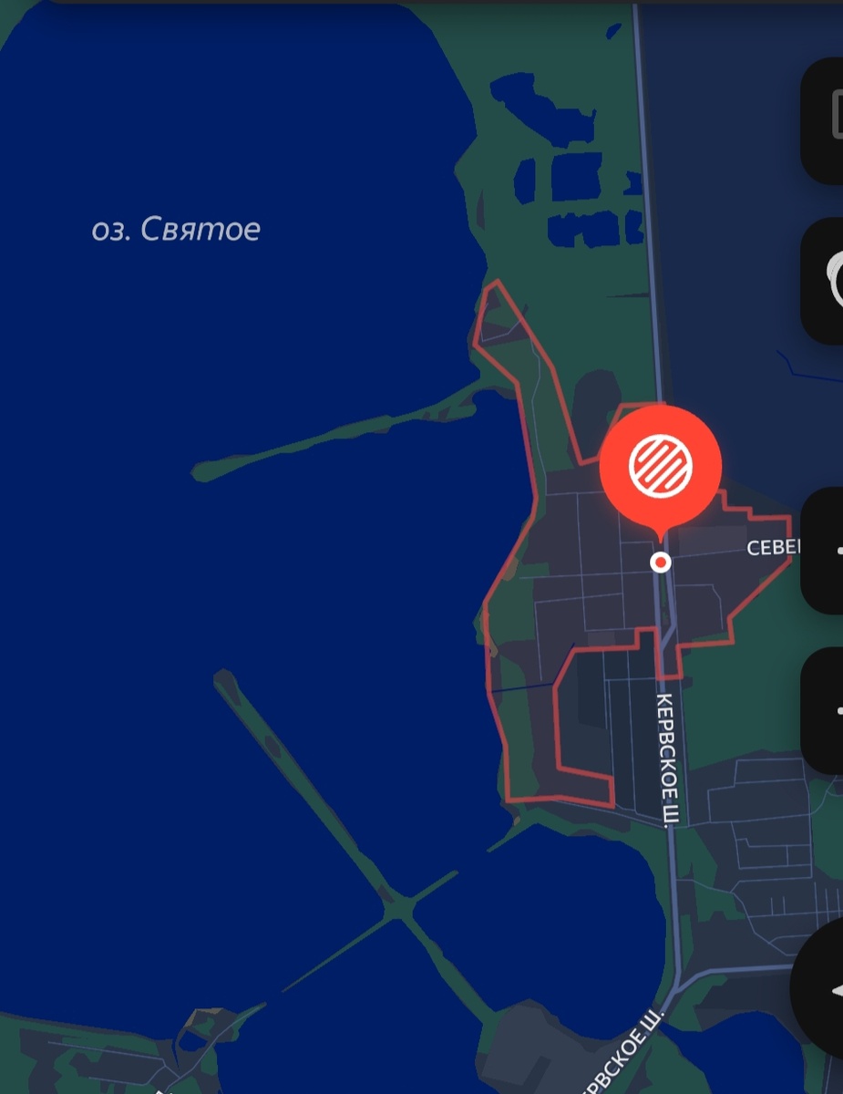 Керва. Яндекс карты