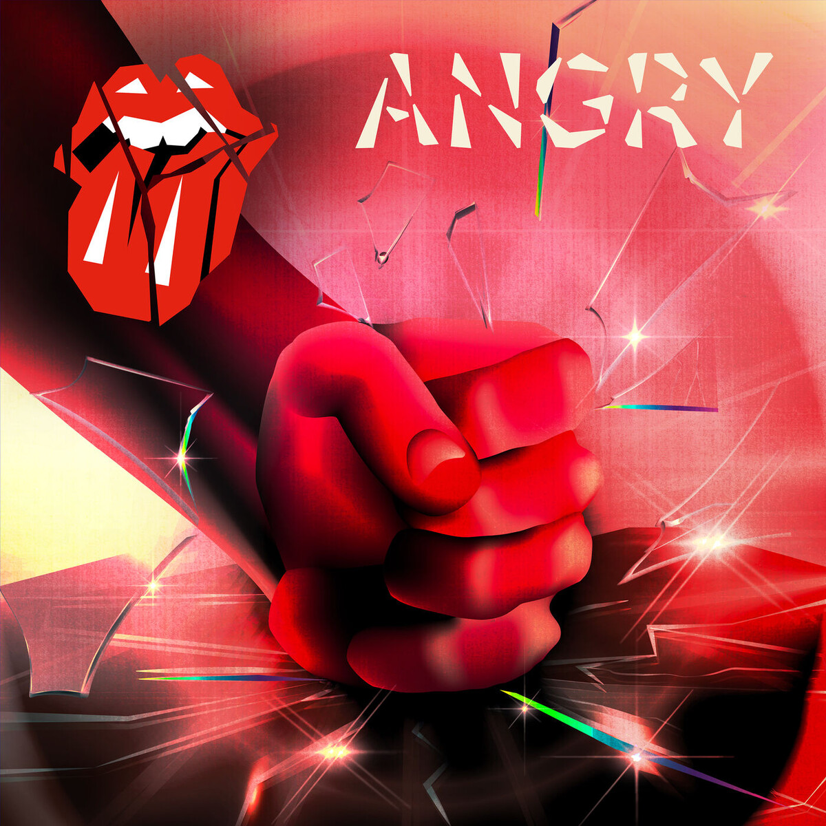 Обложка сингла «Angry». 