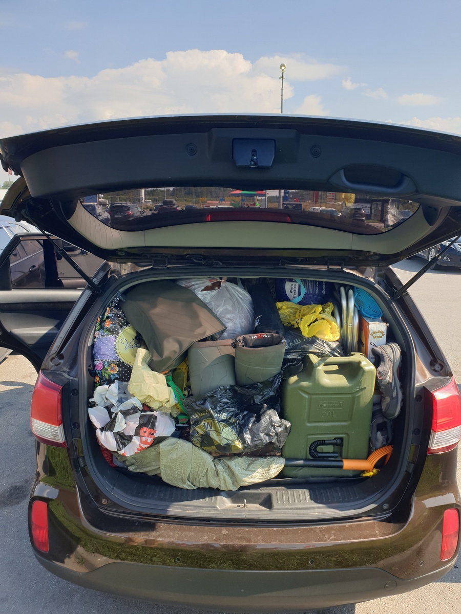 Стандартная игра в тетрис перед поездкой