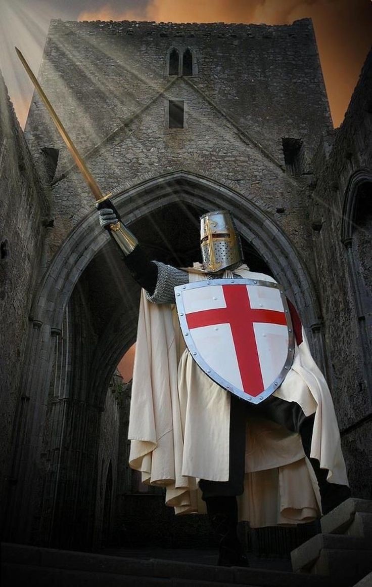 Рыцарь ордена Тамплиеров. Фото из открытых источников.