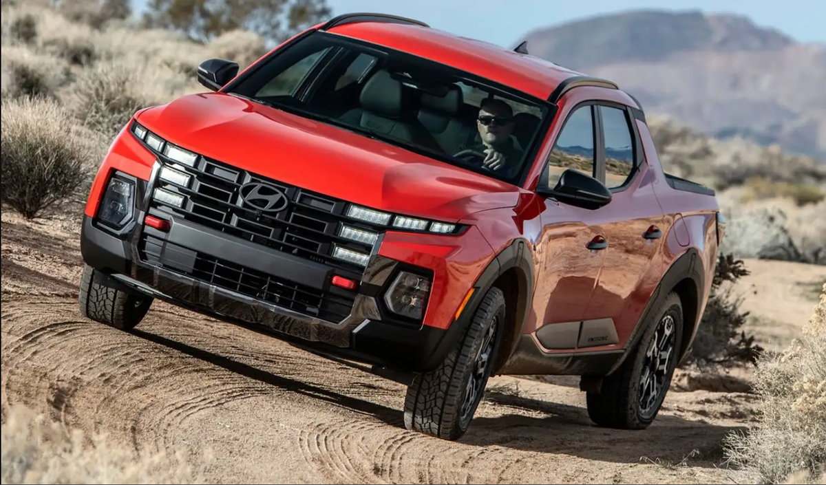 Hyundai Santa Cruz 2025. Модель для североамериканского рынка.