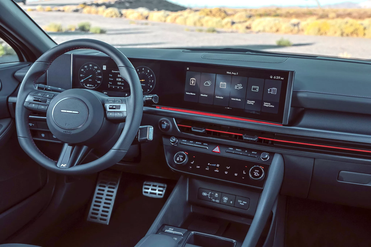 Интерьер Hyundai Sonata N Line